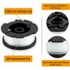 AF-100 String Trimmer Spool Replacement for Black and Decker AF-100