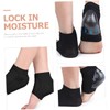 Minkissy 6pairs Moisturizing Heel Socks Gel Heel Protectors Elastic Foot