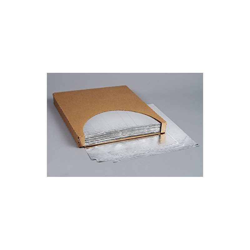 Sunset Brands Insulated 14" x 16" Silver Foil Sandwich Wrap,