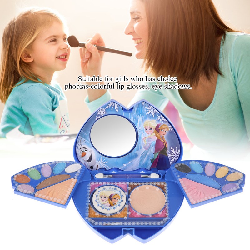 Toddler Cosmetics Toy Children Makeup Box Girls Pretend Play Cosmetics