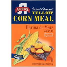 Albers Yellow Corn Meal, 40 OZ (Pack of 4)