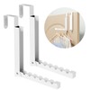 BAKON Over The Door Hanger Folding Clothes Drying Rack, Folding