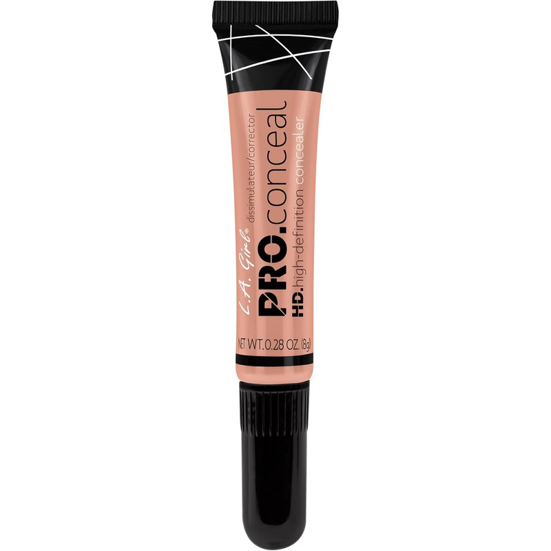 L.A. Girl Pro Conceal HD Concealer, Peach Corrector, 0.28 Ounce