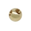 Brass Ball Diameter 20 mm M10 x 1 Angle Thread