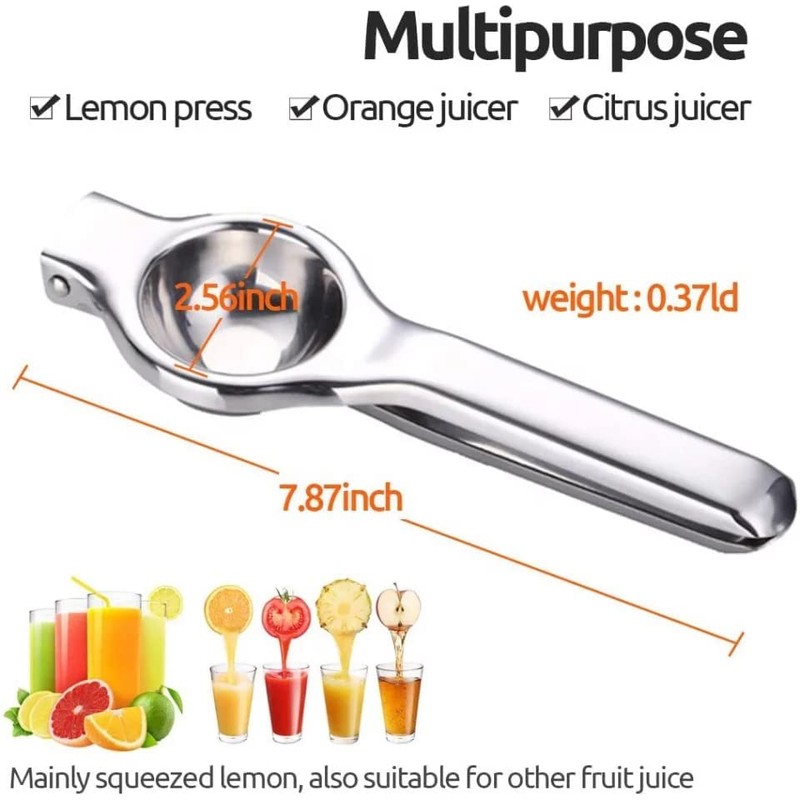 BULZAIN Kitchen Lemon Squeezer Stainless Steel and Premium Quality Heavy
