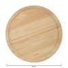 Apollo 3245 RB Bread Board 30cm Round, Multi-Colour, 30x1.8x30