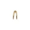 UUYYEO 2 Pcs Single Fangs Plated Gold Hip Hop Top