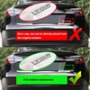 YHCDSEA Dual Motor Badge Emblem Sticker Plaid Decor Compatible for