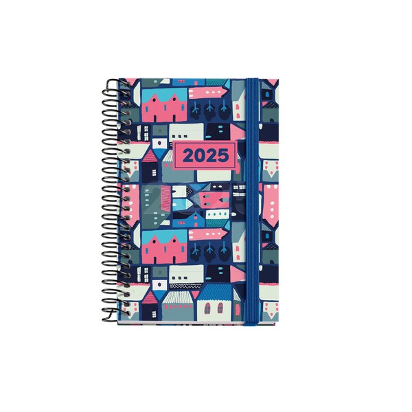 Miquelrius - 2025 Diary, 80 x 120 mm Annual Diary,