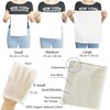 AUXIN Nut Milk Bags,100% Cotton Cheesecloth Bags,Yogurt/Coffee/Tea Strainer,Reusable Almond Milk,Oat
