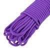 sourcing map Polypropylene Rope Braid Cord 45M/147.6ft 3/16" 5mm Purple