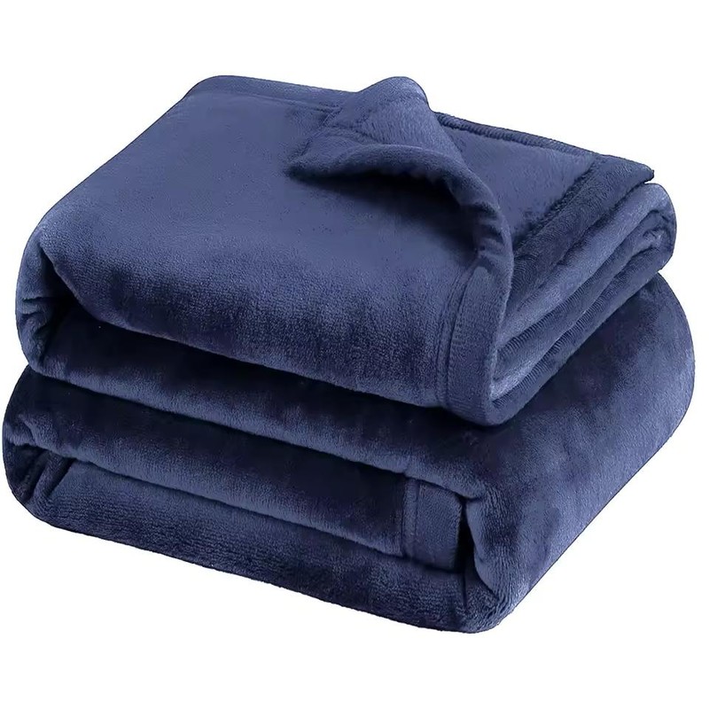 Soft Cotton Fleece Throw Blanket for Everyday Comfort – Cozy