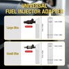 EM276SET Fuel Injector Tester & Adapter DIY Cleaning Tool Kit