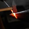 Blacksmith Tongs Set, 17 Inch Carbon Steel Forging Tongs, 2-Piece