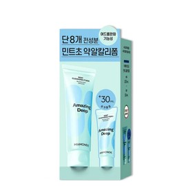 Mamonde Amazing Deep Mint Cleansing Foam, 120ml+30ml, 1 piece / 마몽드 어메이징 딥 민트 클렌징 폼, 120ml+30ml, 1개