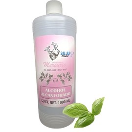 Álcohol Alcanforado Botella De 1 Litro