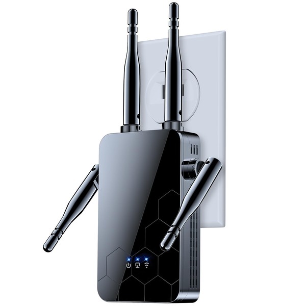 2025 WiFi Extender Internet Booster, Long Range Repeater Wireless Routers