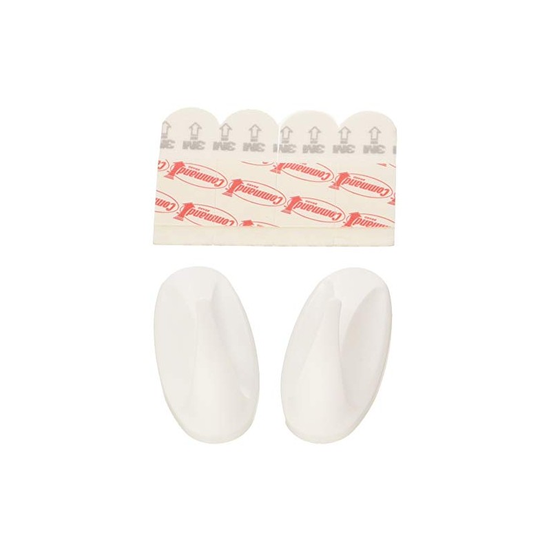 Command UU001563459 Wall Hook with Water-Resistant Strips