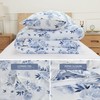 Utopia Bedding Single Rose Floral Duvet Cover Set Print -