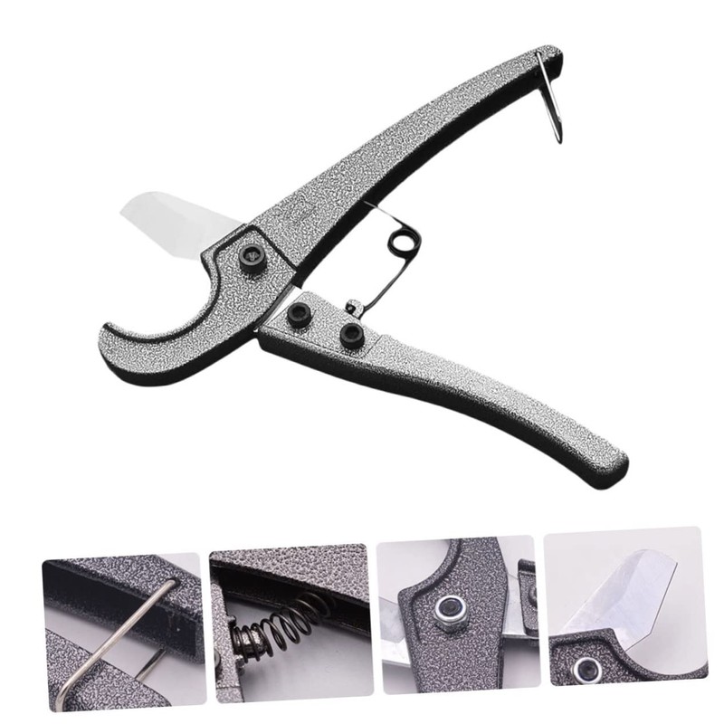 Mipcase Heavy Duty Hose Cutter Professional Tube Cutting Scissors with