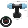 IBC Tank Thread Connector s60x6 Adapter To Mdpe Water Pipe