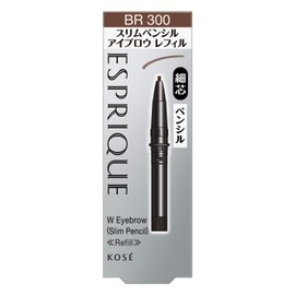 Esprique W Eyebrow (Slim Pencil) BR300 Brown 0.07g (Refill)