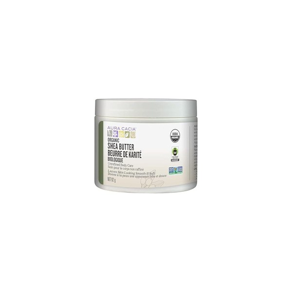Aura Cacia Aura Cacia Certified Organic Unrefined Shea Butter, Fair