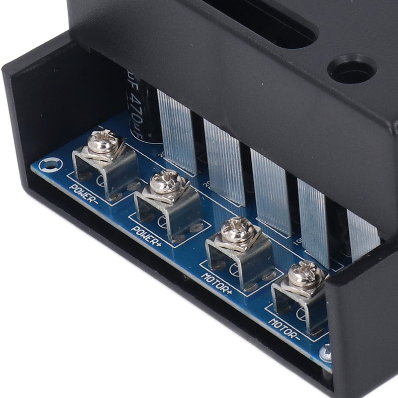 DC Motor Speed Regulator Digital Display ABS Dustproof Shell Adjustable