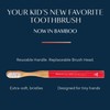Better & Better Natural Bamboo Toothbrush for Kids | Extra