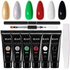 BQAN Poly Nail Gel Kit - 6 Shades Poly Gel