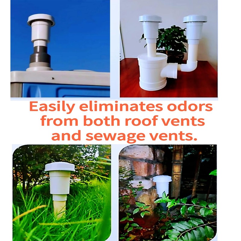 Activated Charcoal Vent Filter & Sewer Vent Refill – Compatible