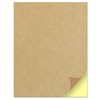 30 Sheets, Kraft Sticker Paper Labels, Laser/Inkjet Printing - Letter