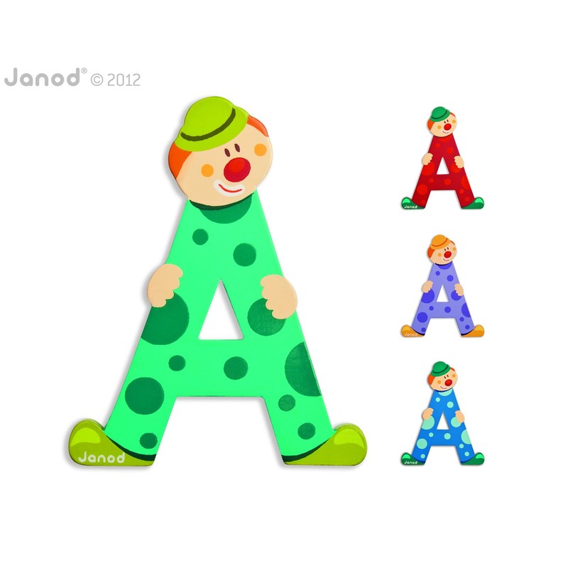 Clown Letter A