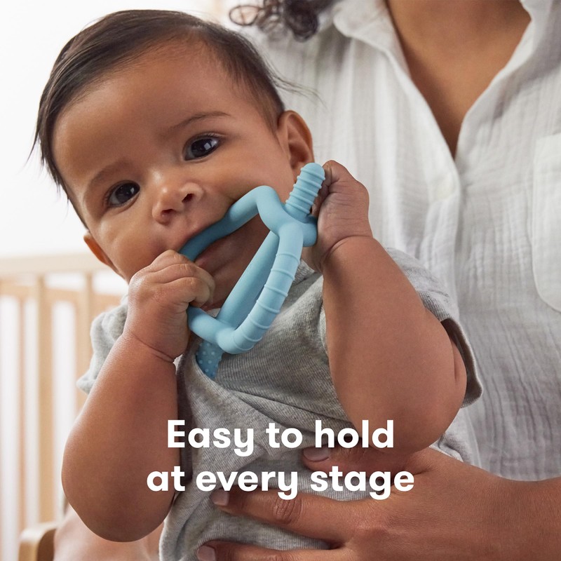 Frida Baby Get-A-Grip BabyTeether for Teething Relief | 100% Food-Grade