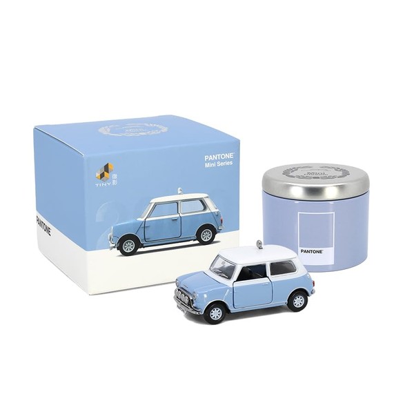 Tiny City 1/50 Mini Cooper Pantone Cerulean