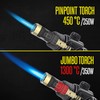 Berkling BSG-2000 Cordless Butane Soldering Torch Kit, 5-Way Adjustable Head,