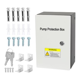 1.2-2.9 HP, 208/240VAC Pump Protection Box，3-Wire, Single Phase Well Pump Protection Box，for Deep Well Submersible Pump, Phase loss, Stall Protection, Ideal Protector for Pumps, Motors, Fans