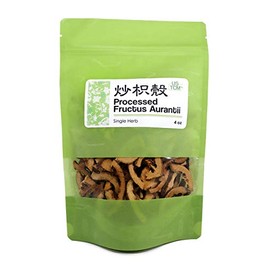 New Packaging Processed Fructus Aurantii Chao Zhi Ke 炒枳壳 4 oz