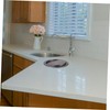 VICASKY Stainless Steel Recessed Trash Can Lid Flap Cover for