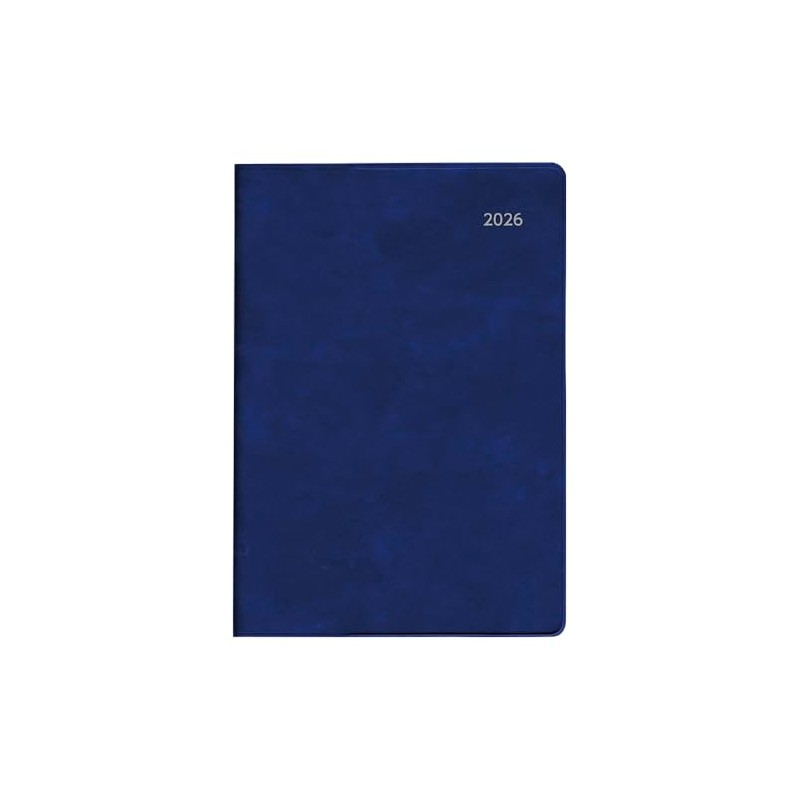 Daigo E8325 2026 Planner, A6 Apoint, Monthly Block, A6, Navy,