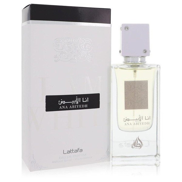 Lattafa Ana Abiyedh I Am White Eau De Parfum Spray (Unisex) By Lattafa, 2 oz Eau De Parfum Spray