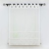 Joyswahl Mila Roman Blind Semi-Transparent Plain Colour with Loops Window