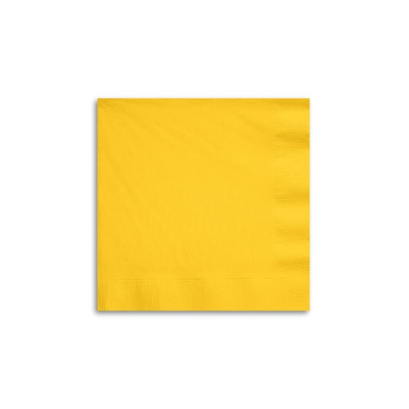 Creative Converting 3-Ply Paper Dinner Napkins, 8.75" Size, School Bus