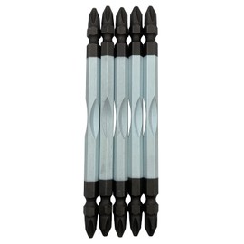 ANEX ACTP5-2110 Color Torsion Bit, Double-Ended +2 x 4.3 Inches (110 mm), Set of 5