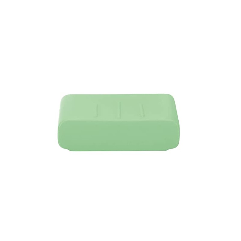 Kleine Wolke "Cubic Soap Dish, Green Thistle