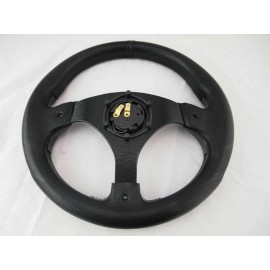 New World Motoring CLUB CAR PRECEDENT CARBON FIBER steering wheel golf cart WITH Adapter 3 spoke