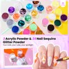 Nail Kit for Beginners with Everything in a Pink Gift