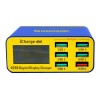 Celmex Multi Cargador De 6 Puertos Usb Con Pantalla Digital