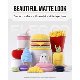 ELEGOO Matte PLA Filament 1.75mm Mint Green 1KG, 3D Printer Filament High Precision, 1kg Spool (2.2lbs) Fits for Most FDM 3D Printers