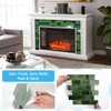 Art3d Peel and Stick Green Wall Tiles – 12"x12" Thicker